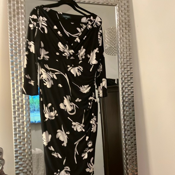 Lauren Ralph Lauren black and white dress - Picture 5 of 8